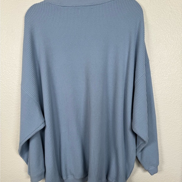 SOLD ON JAMBLE. Aerie waffle knit long sleeve - Picture 3 of 3